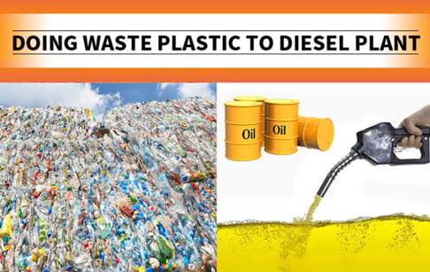 How to make diesel fuel from plastic waste?