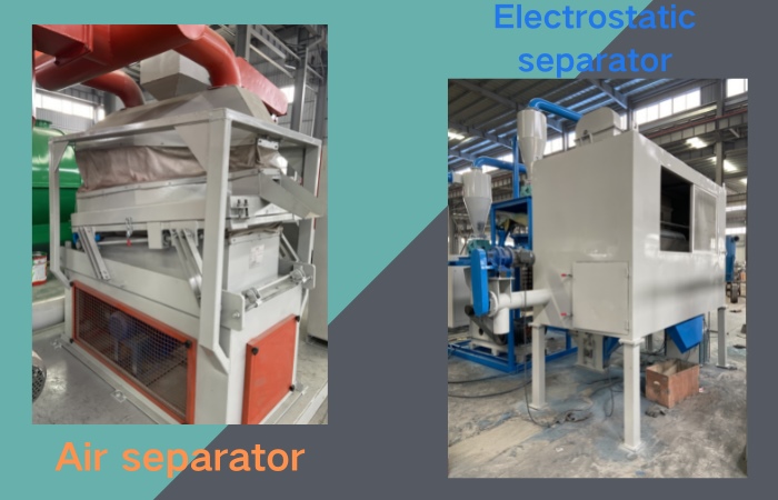 copper wire granulator recycling machine