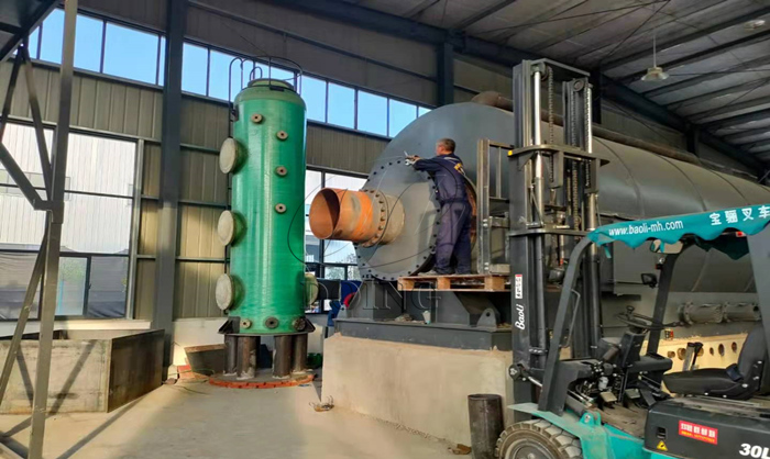 pyrolysis plant