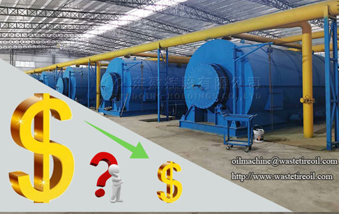 Is pyrolysis costly? How much money does it cost to set up a pyrolysis plant?