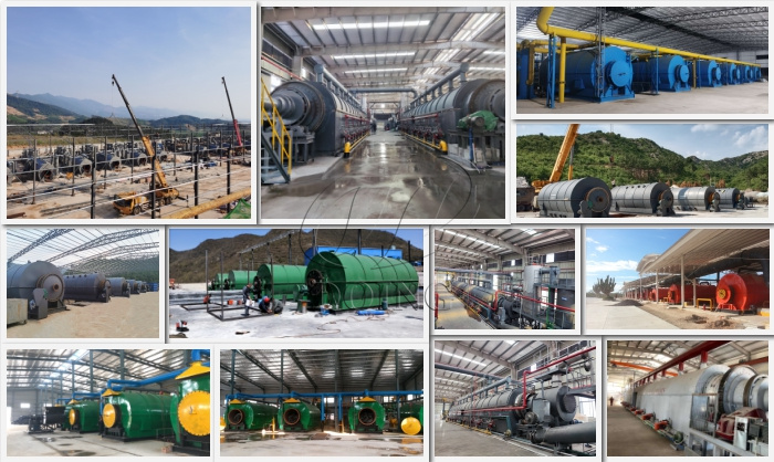 waste pyrolysis plant project cases