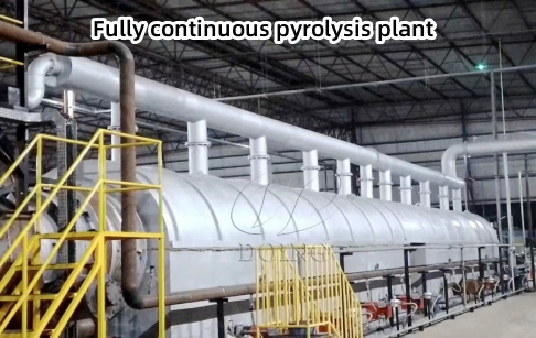 Why is the fully continuous tyre pyrolysis plant more and more popular?