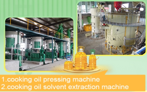 How much does it cost to build a cooking oil processing plant?