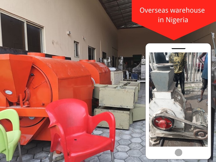 Henan DOING Machinery overseas warehouse in Nigeria