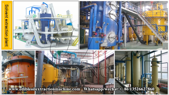 Soybean oil solvent extraction plants