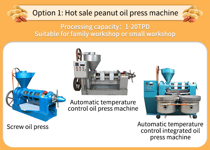 DOING oil squeezing machines