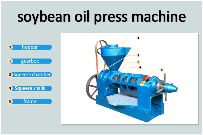 Single-screw oil squeezing machine