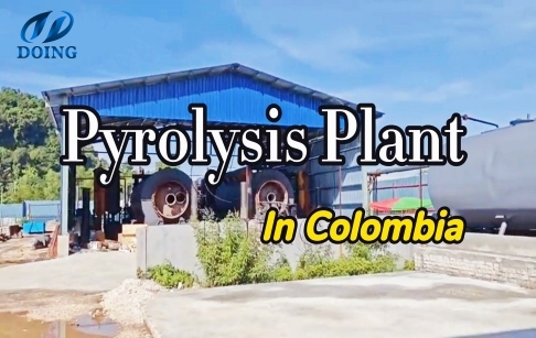 4 Sets of 15TPD Oil Sludge Disposal Pyrolysis Machines Installed in Colombia