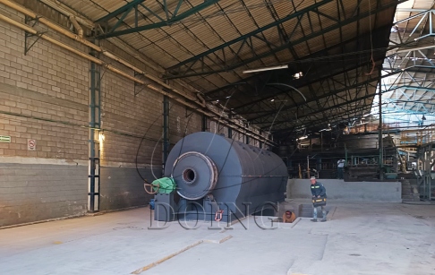 Project in Mexico: 15TPD waste plastic recycling pyrolysis plant and 10TPD waste...