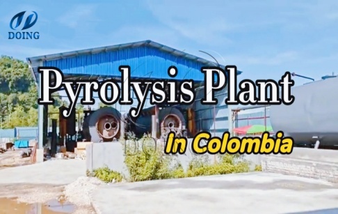 New order: Colombian customer ordered 6 sets of oil sludge treatment pyrolysis p...