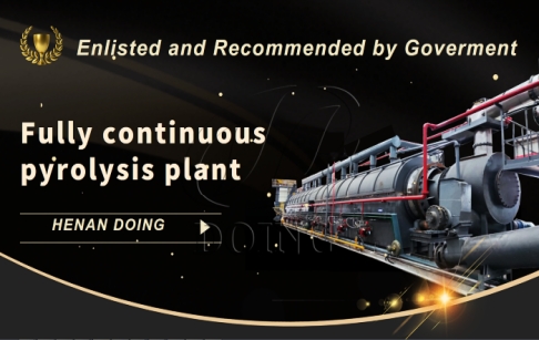 DOING Fully Continuous Pyrolysis Machine Enters Recommended Solid Waste Treatmen...
