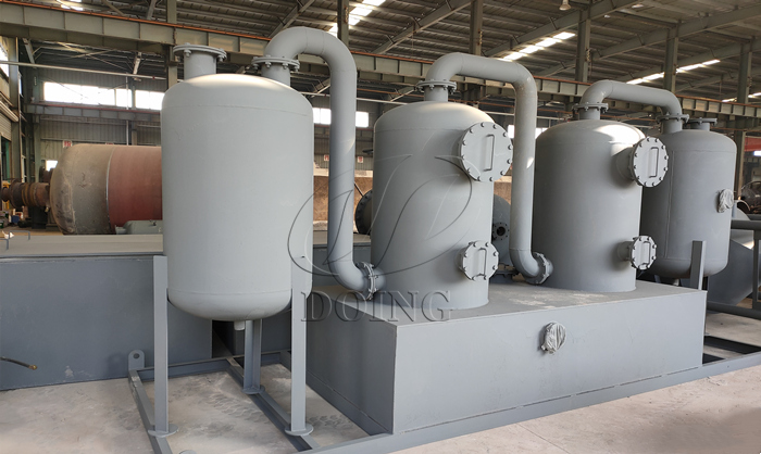 Environmental medical waste treatment pyrolysis machine