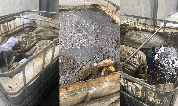 Oil sludge for pyrolysis machine