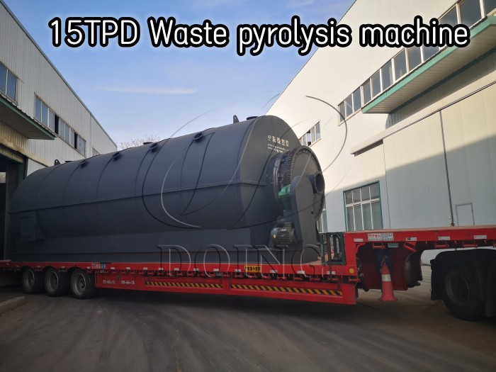 plastic recycling pyrolysis machine