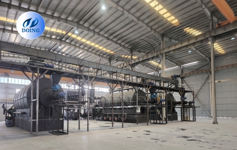 What is a waste Tire Pyrolysis Recycling Line?