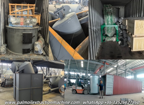 The crude oil refining machine has been successfully shi...