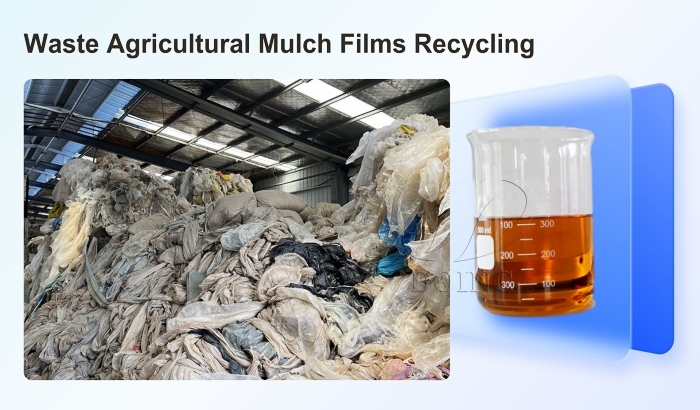 waste agricultural plastic film recycling way