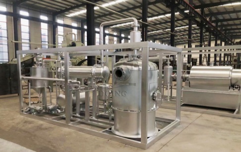 Free-installation waste oil distillation machine introduction