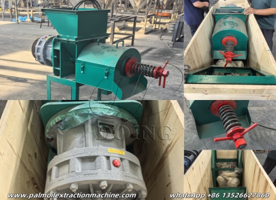 Successful Shipment of a Palm Oil Press Machine to Liberia