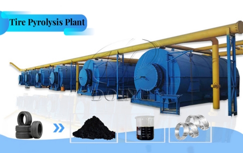 Malian Client Secures DOING 15TPD Batch-Type Waste Tire Pyrolysis Machine