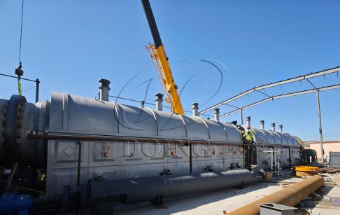 DOING Continuous Oily Sludge Pyrolysis Production Line Supports Chinese Client's Hazardous Waste Disposal