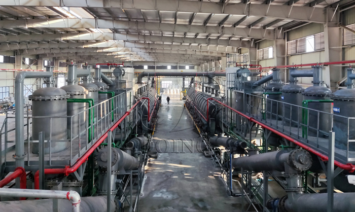 DOING continuous pyrolysis production line project DOING continuous pyrolysis production line project