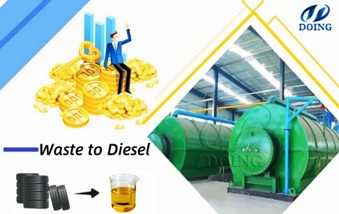 Sale of 90Ton Batch Tire Pyrolysis Plant and 30TPD Distillation Plant to a Saudi...