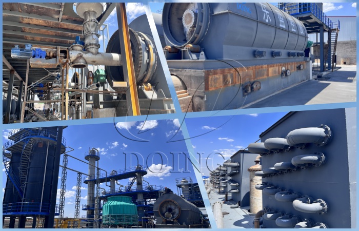 DOING oil sludge pyrolysis equipment