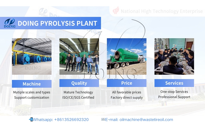 reliable pyrolysis machine manufacturer