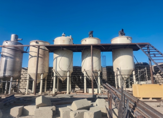 10tpd Edible Oil Refinery Plant is Under Installation in Kenya