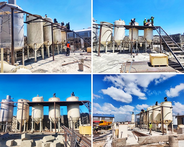 edible oil refinery plant