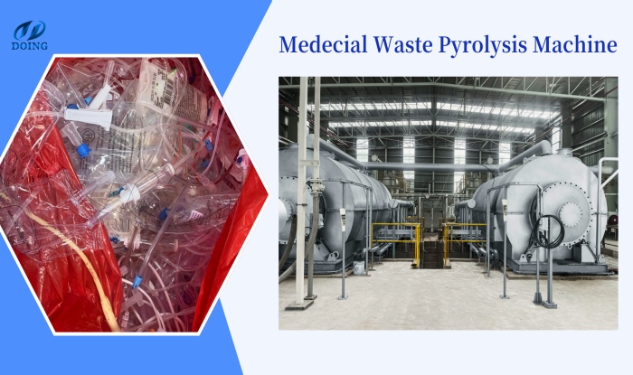 medical waste pyrolysis machine