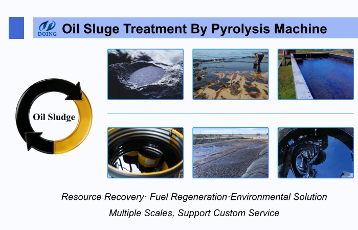 DOING oil sludge pyrolysis machine DOING oil sludge pyrolysis machine