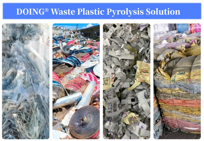 mixed plastic pyrolysis plant