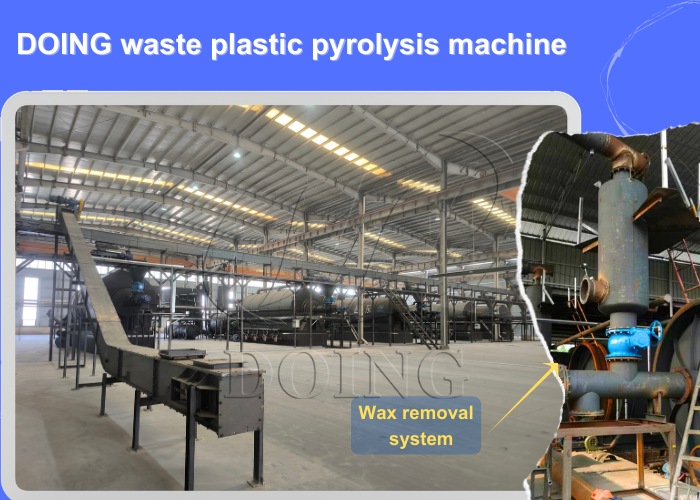 mixed PP PS plastics pyrolysis plant