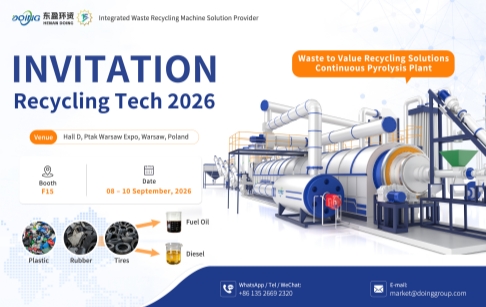 DOING ECO Company at Recycling Tech Expo 2026 — Ptak Warsaw Expo, Poland