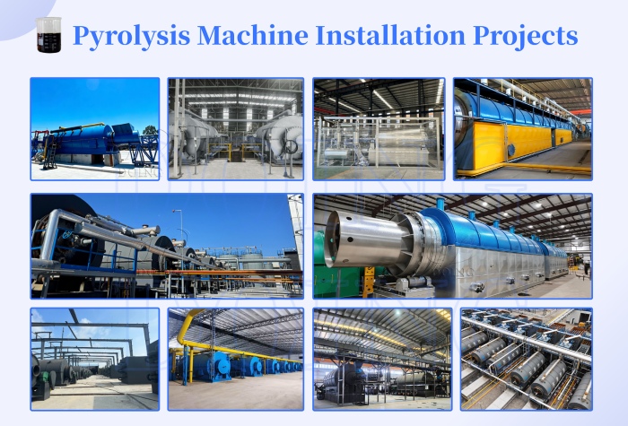 DOING ECO pyrolysis plant global projects DOING ECO pyrolysis plant global projects