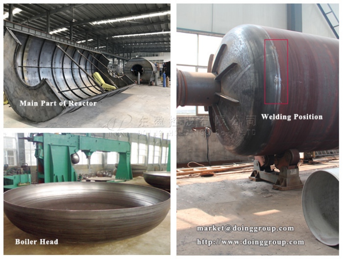 Material of the oil-based drill cuttings pyrolysis reactor