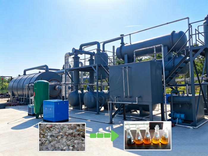 DOING ECO plastic pyrolysis plant DOING ECO plastic pyrolysis plant